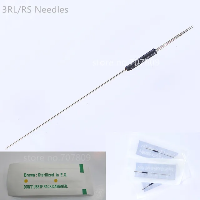 Disposable Sterilized Needles 100pcs/lot Tattoo Needles 3RL For Eyebrow Pen Machine Permanent Makeup Kit Sticker PMU Disposable Sterilized Needles 100pcs/lot Tattoo Needles 3RL For Eyebrow Pen Machine Permanent Makeup Kit Sticker PMU