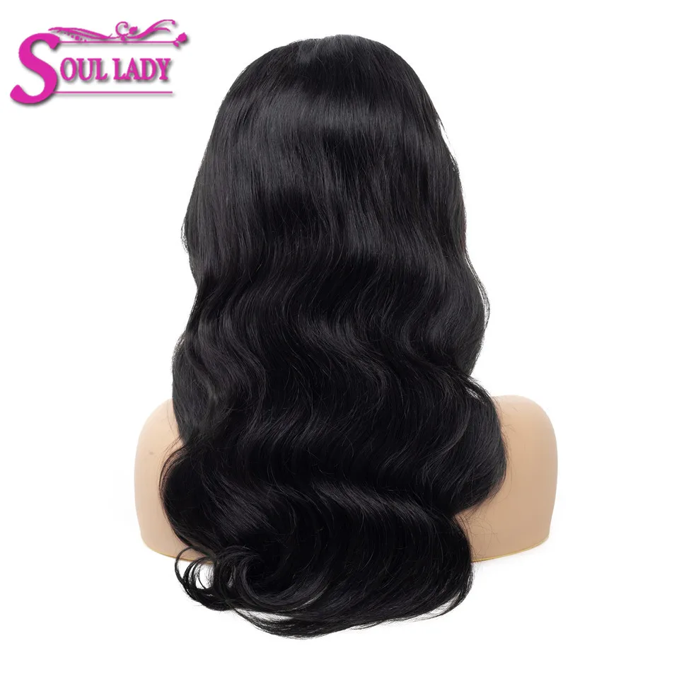

Soul Lady Wig 360 Lace Frontal Wigs Pre Plucked Body Wave With Baby Hair 150% Density Malaysian Remy Hair 100% Human Hair Wigs