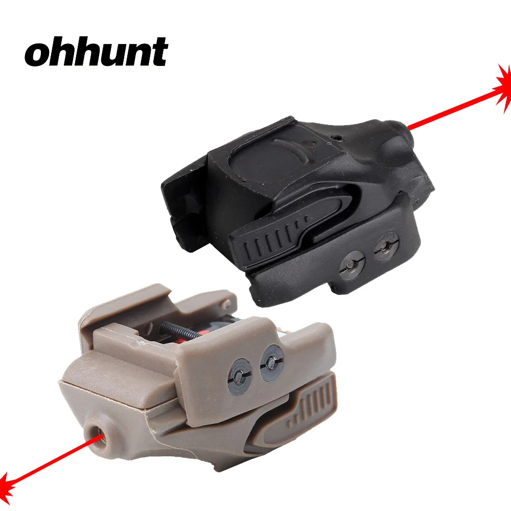 Лазерный прицел ohhunt охотничий лазерный с красной точкой креплением Пикатинни 21