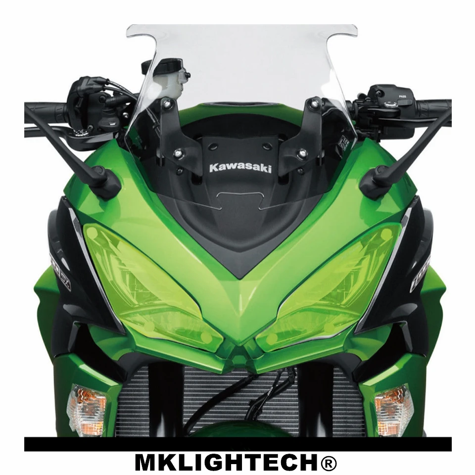 

MKLIGHTECH Motorcycle Parts Headlight Protector Cover Screen Lens For KAWASAKI ZX-6R 2009-2016 ZX 6R 2009-2016