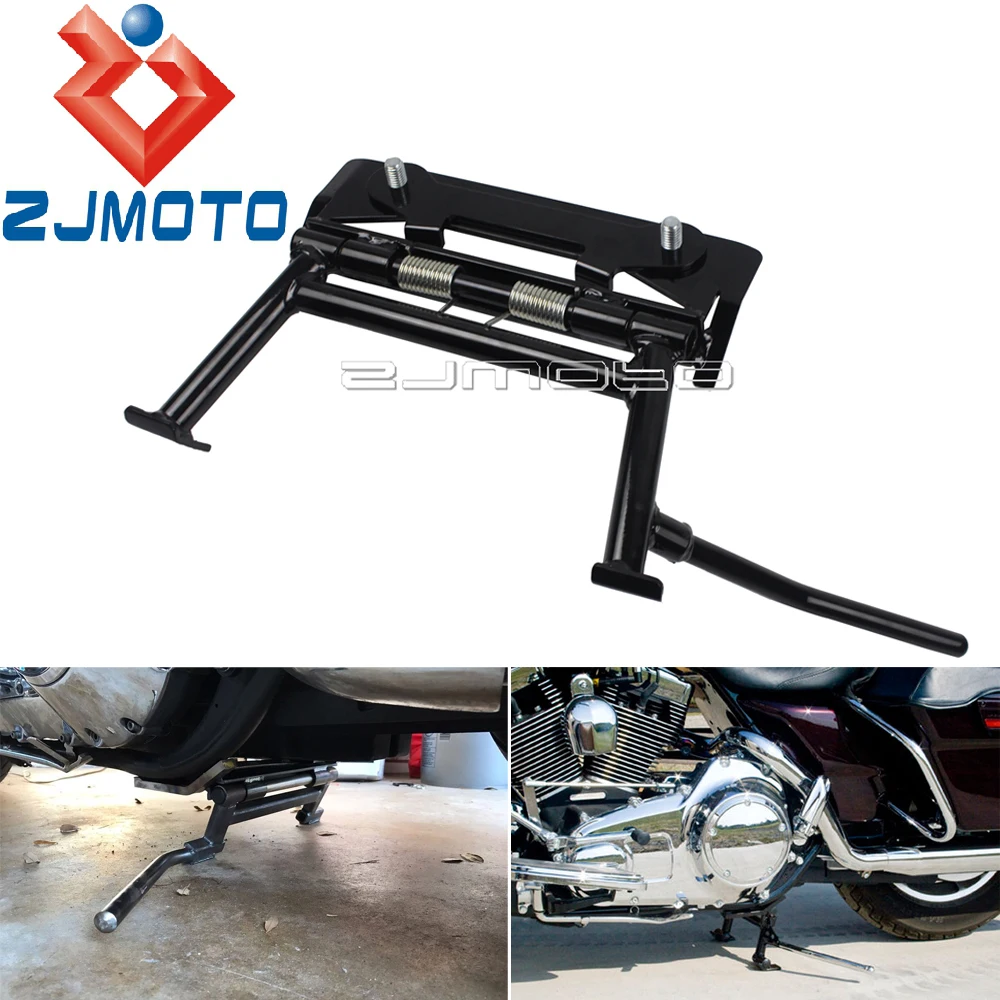 Ручная Центральная подставка Bagger для Harley Road King Ultra Classic Electra Glide Sport Easy Up Center Stand 1980