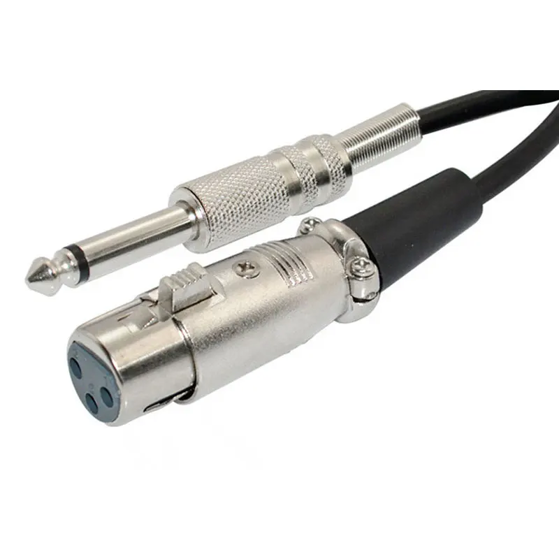 Женский XLR Сделано в Китае 1/4 дюйма (TS или подойдет как для повседневной носки так