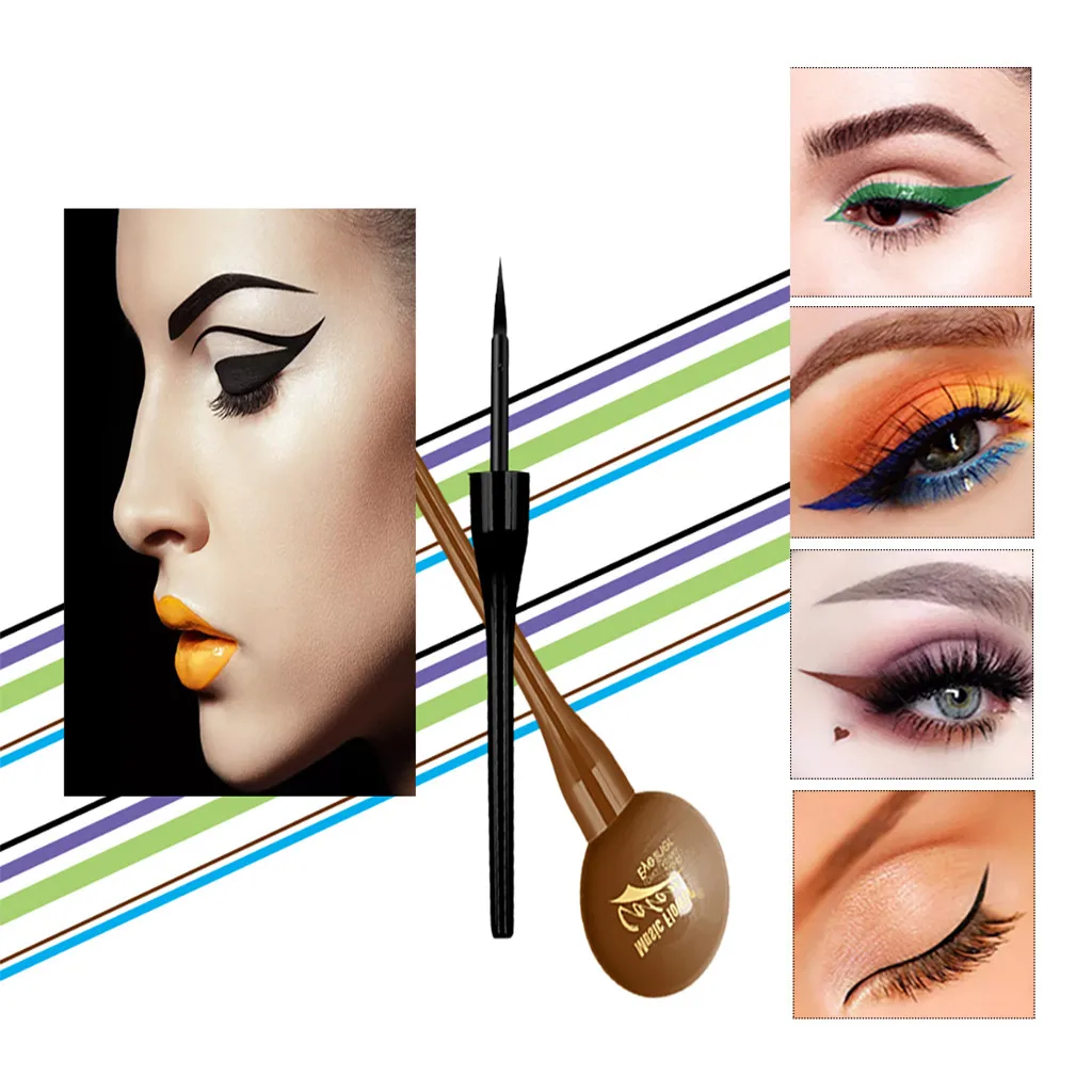 

Waterproof Liquid Eye Liner Eyebrow Pen Long Lasting Quick Dry Makeup Eyeliner Best Selling Glitter Beauty Makeup Pigment