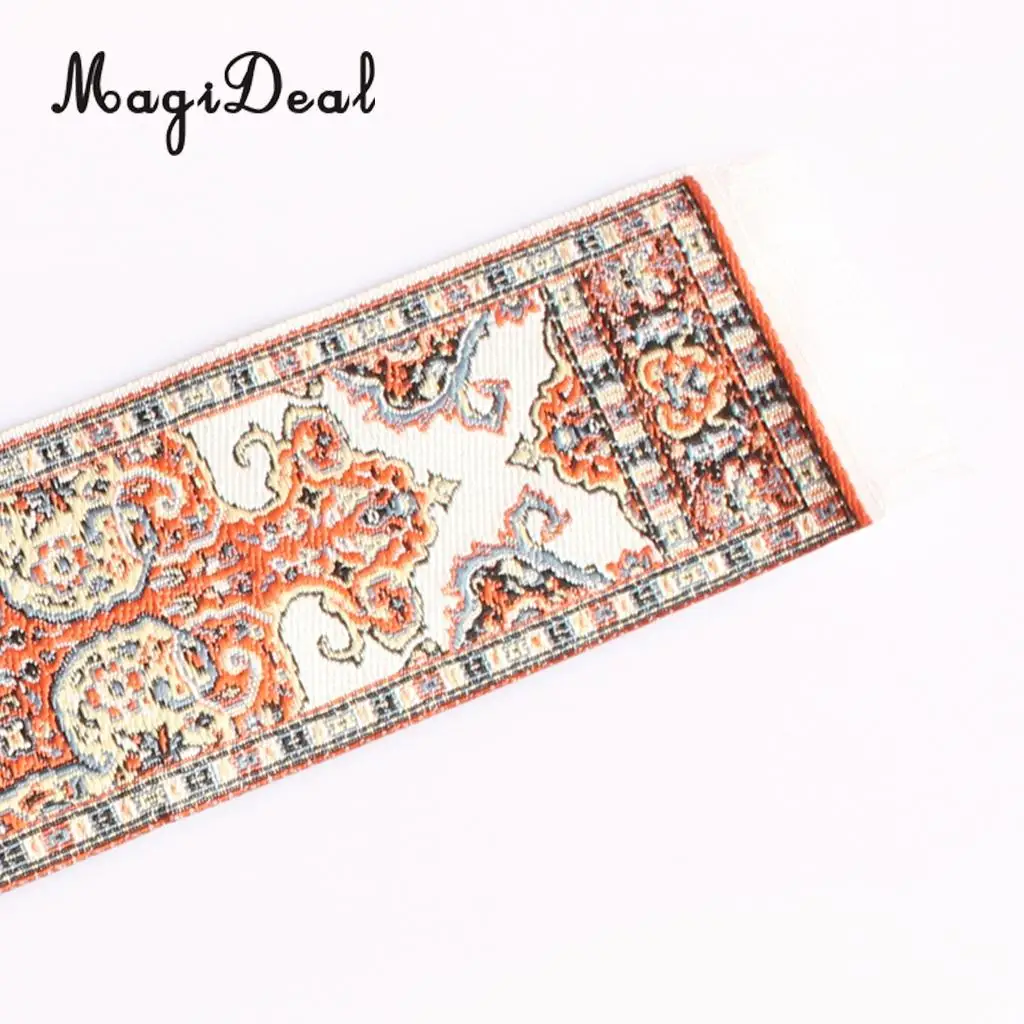 MagiDeal Colorful 1/12 Scale Silk Woven Rug Floor Coverings Carpet DollHouse Furniture Miniatures Toy for House Decor 8Kinds