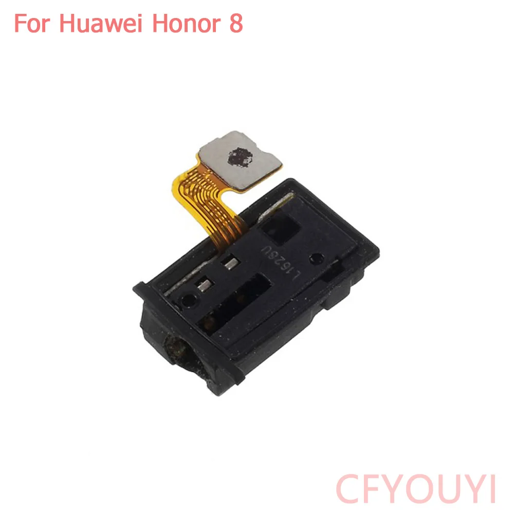 10pcs lot For Huawei Honor 8 Audio Earphone Jack Flex Cable Part for Honor8