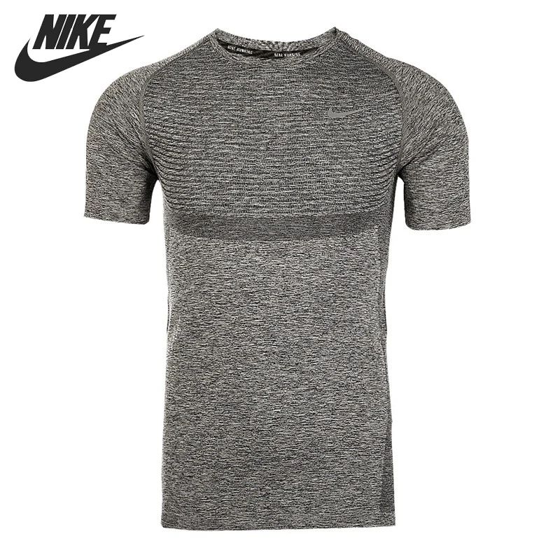 

Original NIKE DRI-FIT KNIT SS Men's Running T-shirts short sleeve Sportswear