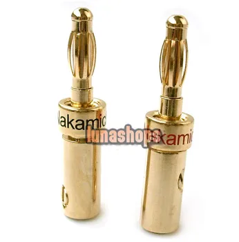 

Nakamichi Banana Plug Connector Gold Plated Speaker QD-543 LN001710