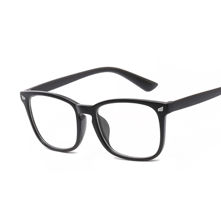 Модные Винтажные прозрачные прямоугольные очки, женские ретро очки с квадратной оправой, брендовые дизайнерские роскошные женские синие очки - Цвет линз: Sand black