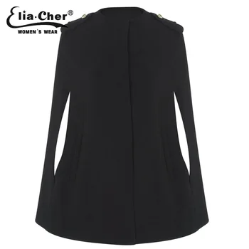 

Winter jacket women Wool Coat 2016 Eliacher Brand womens winter jackets and coats plus size women clothing Blends Jackets Coats