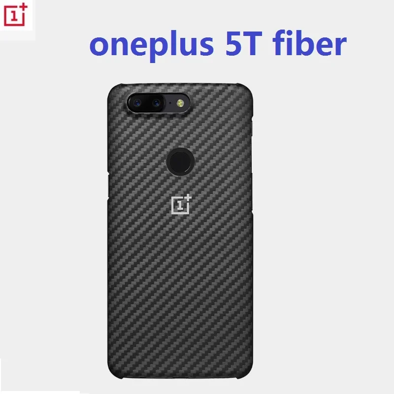 Официальный oneplus 5T бампер чехол задняя крышка Karbon из палисандра или эбенового дерева дерево круглый защитный чехол oneplus 5t - Цвет: oneplus 5T fiber