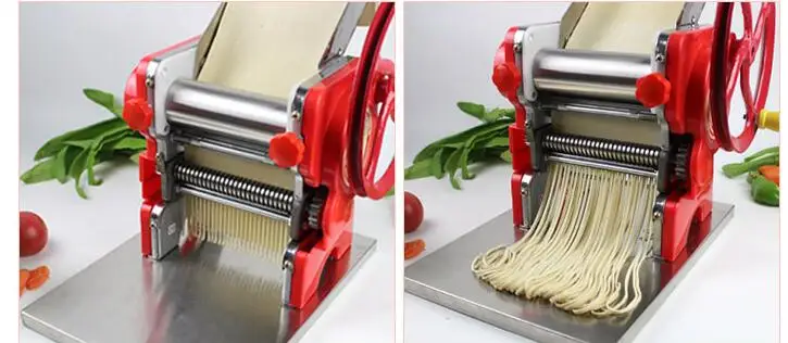 Хо использовать держать ручной лапша машина из нержавеющей стали паста машина паста производитель машина коммерческого использования 18 см лапши ролик ширина