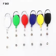 Diverse card sets Intrekbare Pull Badge Reel ID Lanyard Naam Tag Card Badge Houder Reels Terugslag Riem Sleutelhanger Keten clips