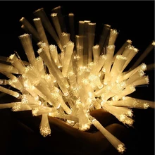 10m LED fiber Garden Lights string garland Fairy flower decor Light for Christmas Holiday Party Wedding outdoor indoor lighting led string lights 100m 800leds holiday light outdoor decor lamp for party wedding garden christmas fairy