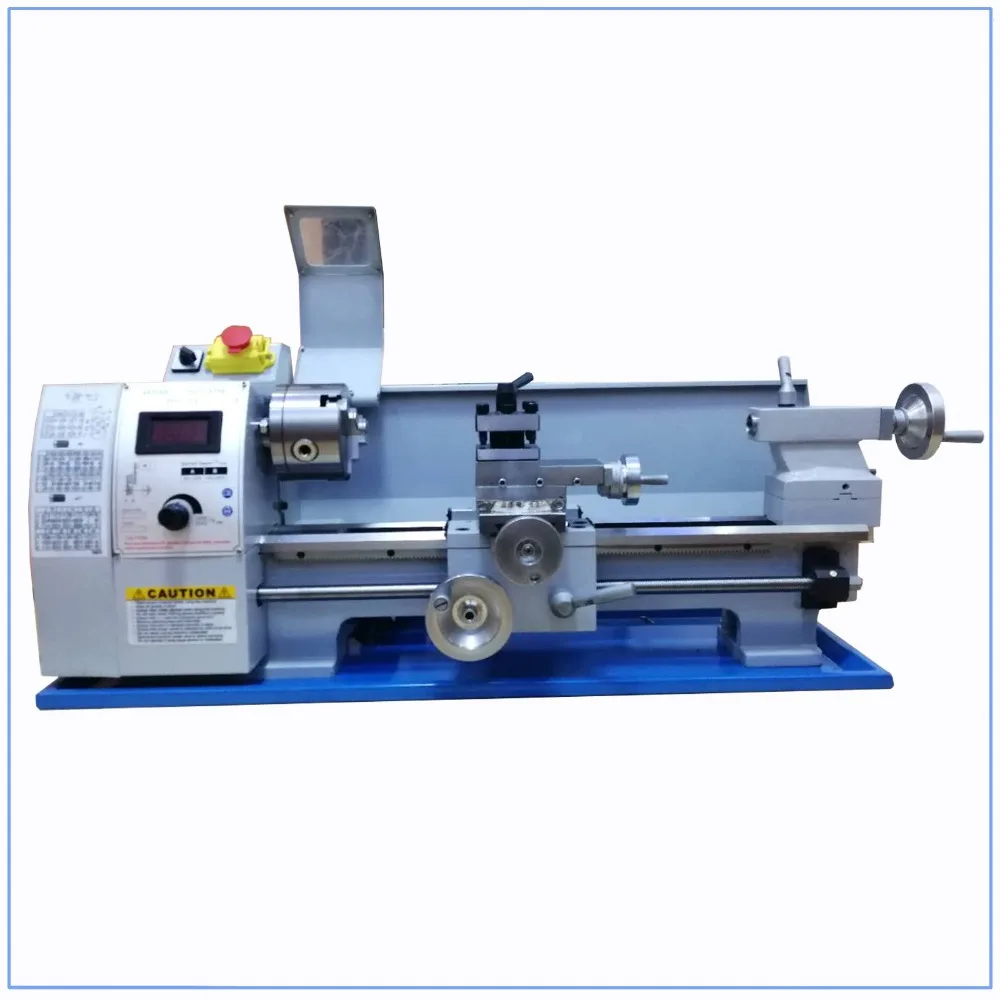 

Mini Lathe Machine WM210V Small Household with 750W Motor