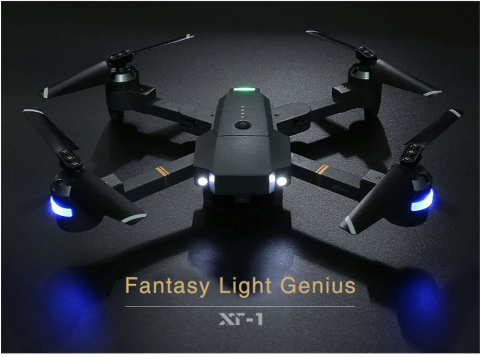 Новейший складной XT-1 Радиоуправляемый Дрон вертолет wifi RTF Дрон Квадрокоптер складной Квадрокоптер мини