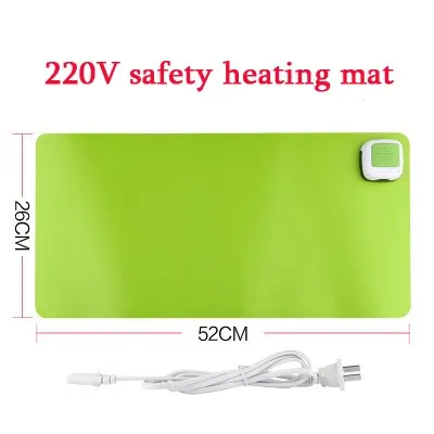  220V Winter Heating Office Mousepad Laptop Keyboard Mat Waterproof Gaming Mice Heater Warmer Heated