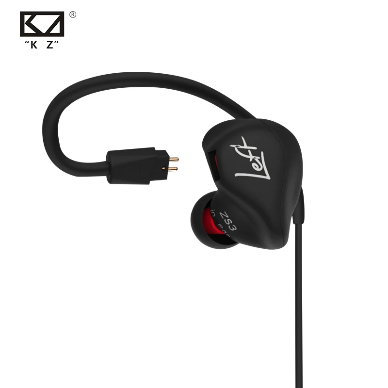 

Earphone KZ ZS3 in Ear 3.5mm Earphone with Detachable Cable Stereo Noise Cancelling HIFI Monito Earphone With Microphone