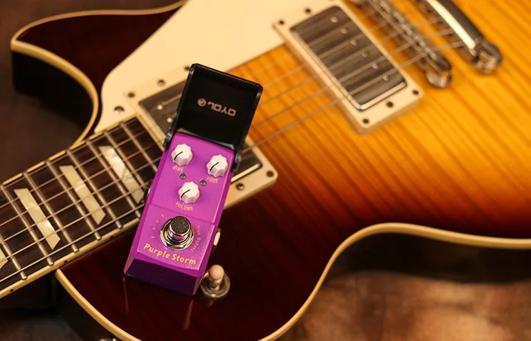 JOYO JF-320 Purple Storm Fuzz Mini Guitar Effect Pedal True Bypass Guitar Pedal Guitar Accessories