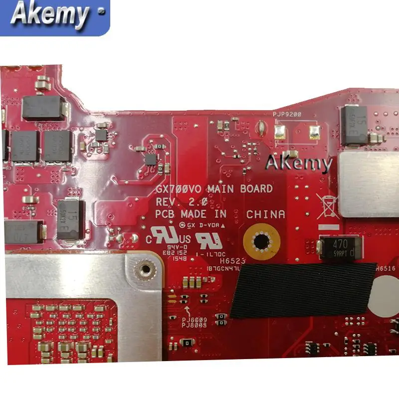 Akemy GX700VO материнская плата с I7 6820HK GTX980M/8G для For Asus ROG GX700V GX700 ноутбука тест 100%