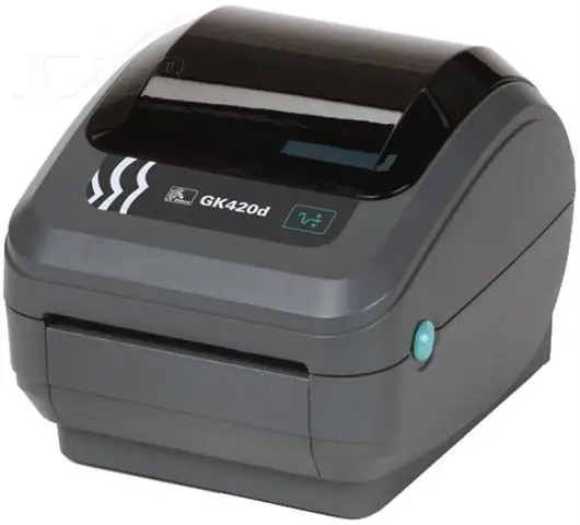 

Original zebra GK420d desktop barcode printer 203dpi printer label 200dpi new free shipping