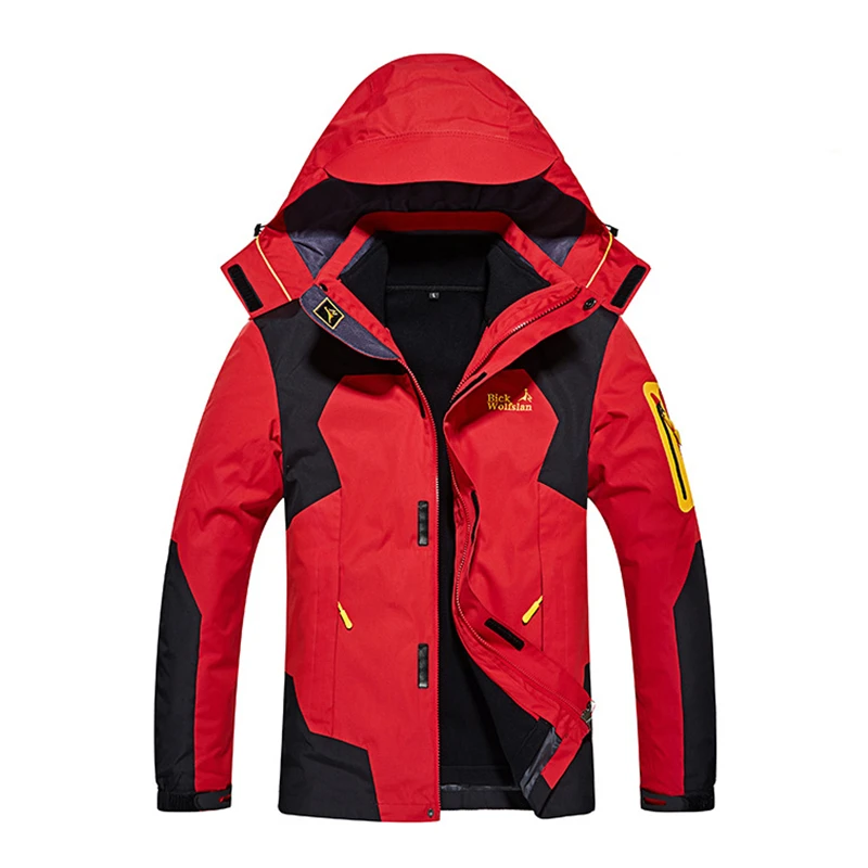 

Hiking Jackets Men Waterproof Sport Clothing Winter Camping Jackets Windproof Warming Sportswear Outdoor Skiing Windbreaker