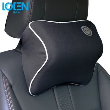 

Space Memory Foam Fabric Headrest Car Neck Pillow Auto Seat Cover Headrest Neck Comfortable High Quality Accessories Support