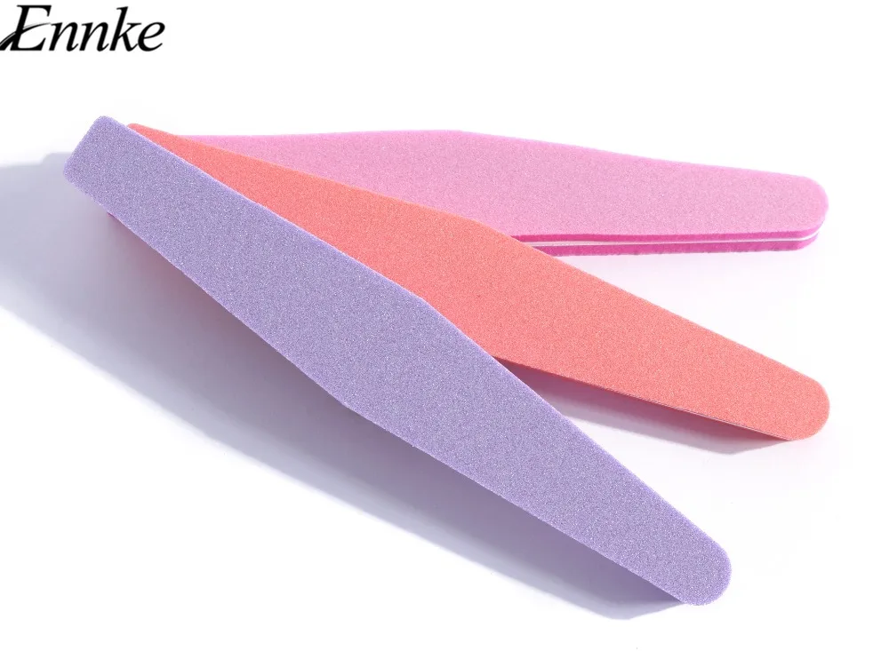 ENNKE 10pcs/Pack Professional Nail Files Buffer Shiner Polisher