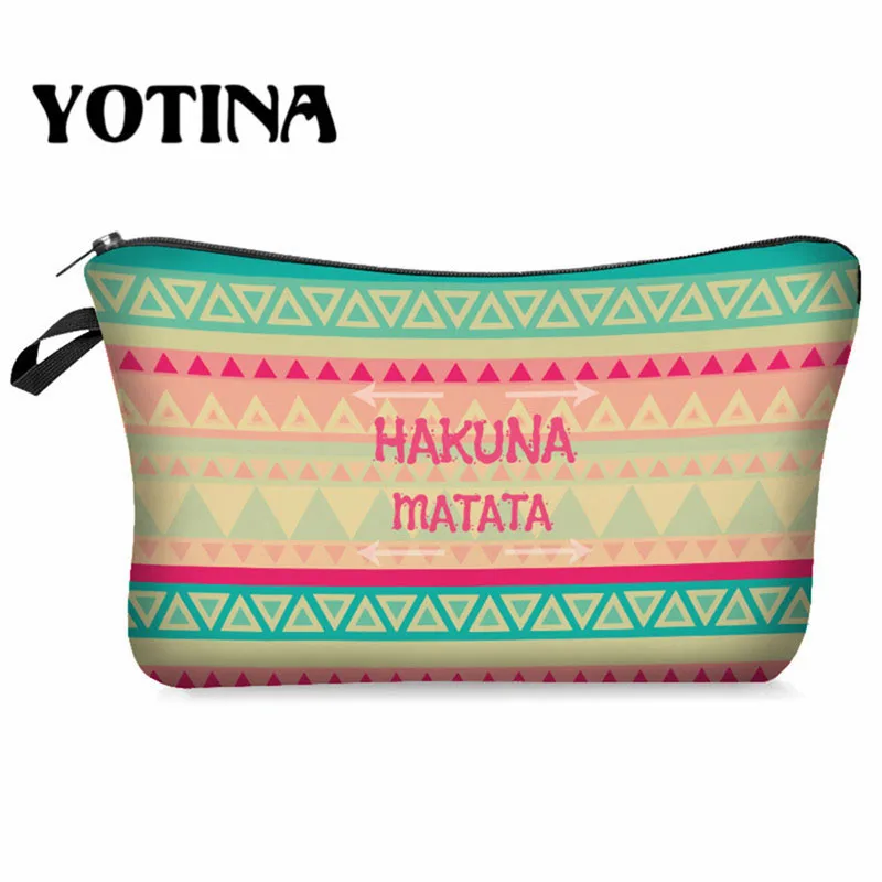 Yotina сумка для макияжа Женская водонепроницаемая косметичка для макияжа дорожный органайзер для туалетных принадлежностей комплект туалетных принадлежностей - Цвет: bpd35504