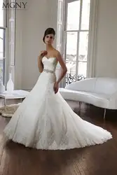 Кружевная Апликация robe de marie трубы Кристалл Пояса назначения свадебное платье Noiva 2018 мать невесты платья для женщин