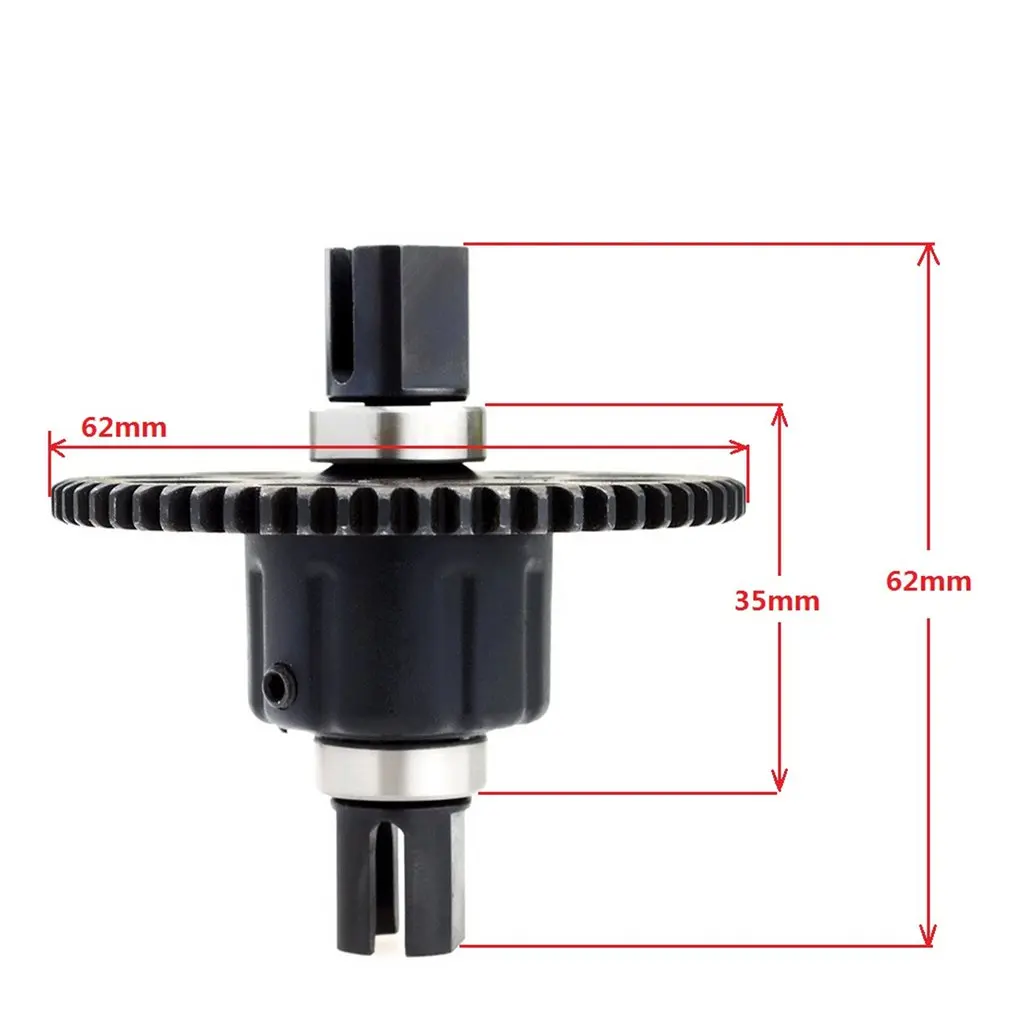 60T 1.0Mo Центровой дифференциальный SPUR gear Набор для ZD Racing 8156 1/8 багги Грузовик Truggy SCT RC автомобиль запчасти