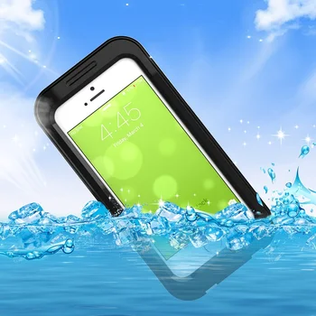 

LANCASE For iPhone 5S Case Waterproof Underwater Phone Cases For iPhone 5S 5C 4S 6 6S 6 Plus 7 Plus Swimming 360 Full Cover Case