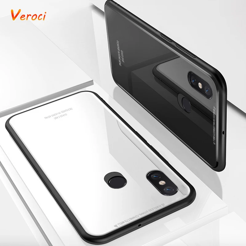 

Tempered Glass Case for Xiaomi Redmi Note 6 Pro Redmi 5 Plus 6 5A 4X 4A Mi 8 SE A1 A2 5X 6X 6A Max 3 Pocophone F1 Shockproof