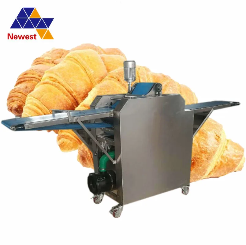 

Electric full automatic croissant rolling machine,croissant making machine
