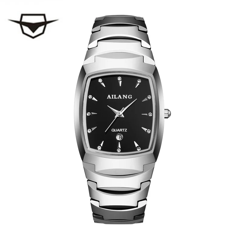 

Men watch sport Luxury Top AILANG Brand tungsten steel Wrist 30m waterproof Business Quartz watches Fashion Casual
