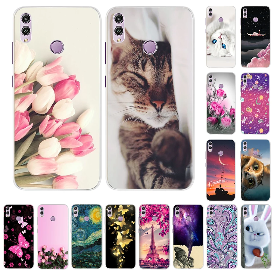 

Soft Silicone Phone Case For Huawei Honor 8a 8x 8c Cases For Coque Huawei Honor 8a 6.09 8c 8x Bumper Cover Silicone Honor 8a