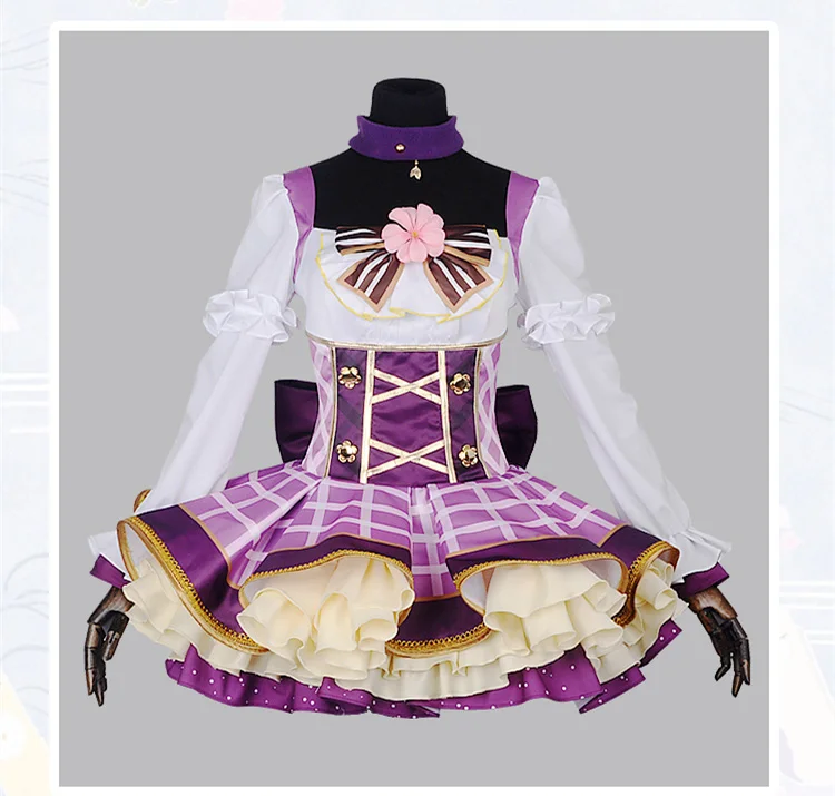 Love Live! Цветочный букет Nozomi Tojo Пробуждение платье косплей костюм все размеры