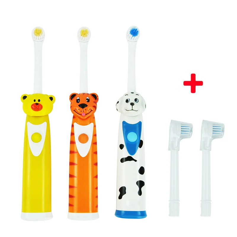 2017 Electric Toothbrush for Children Cartoon Tooth Brush font b Baby b font Electric Massage Ultrasonic