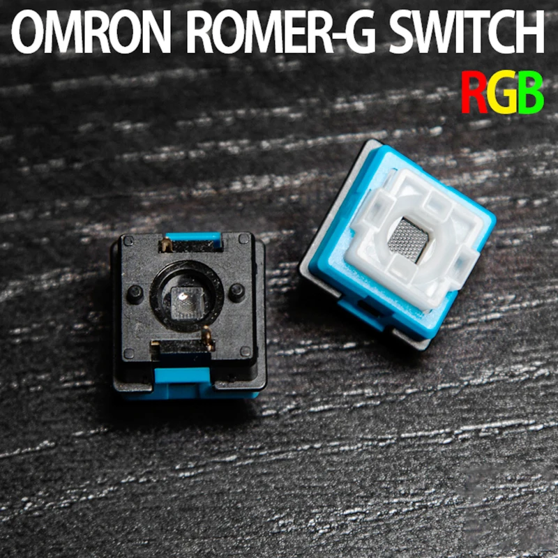 Romer-G Переключатель Omron B3K для logitech G310 G810 G910 G413 Pro механическая клавиатура синий черный ось тела переключатель
