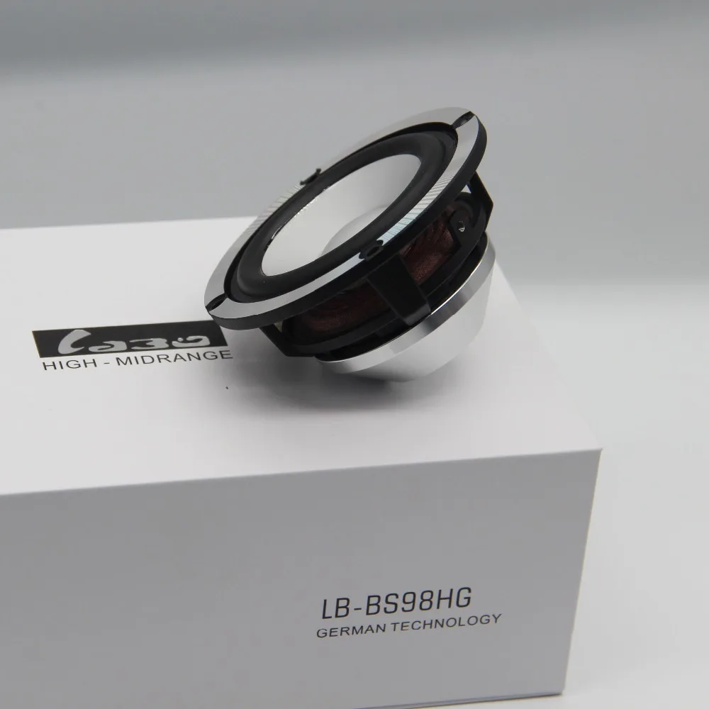 LABO 3.5" aluminum cone frame 150W output power 92dB Car audio speaker Midrange LB-BS98HG