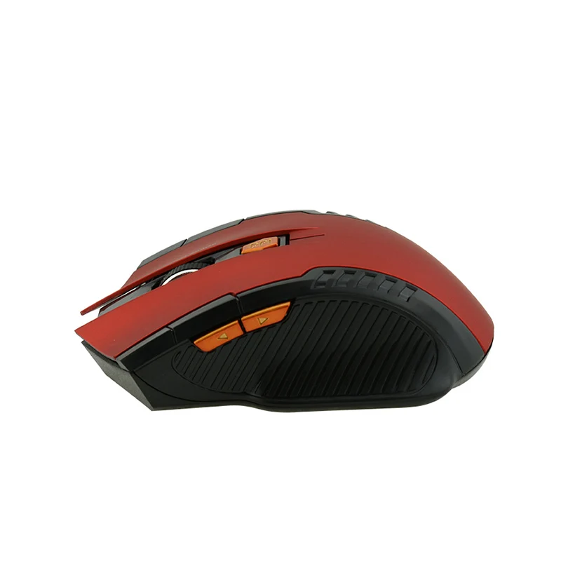 Ratón óptico inalámbrico 2.4G Bts, accesorio con 6 botones, receptor de USB, 1600DPI, 10M, para ordenador portátil y videojuegos - Imagen 3
