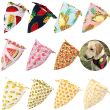 50X font b Pet b font Puppy Dog Cat Summer Scarf Bandanas Adjustable Dog Bow Tie