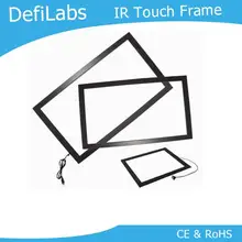 DefiLabs 10 баллов 50 дюймов ИК Сенсорный экран Панель рамка без стекла