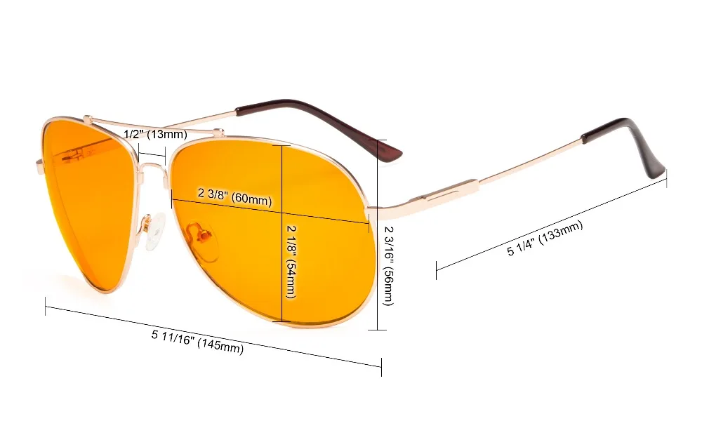 DS1802 Eyekepper Memory Frame синие блокирующие очки для сна-Ночные очки-Специальные Оранжевые тонированные очки для мужчин и женщин