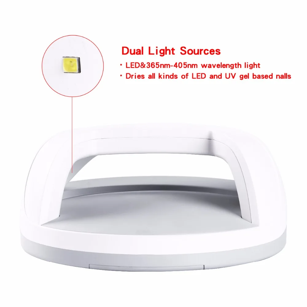 NOQ Sun7 лампа для ногтей светодиодный светильник 48 Вт УФ-Сушилка для ногтей машина для лака с батареей для гель-лака автоматический датчик