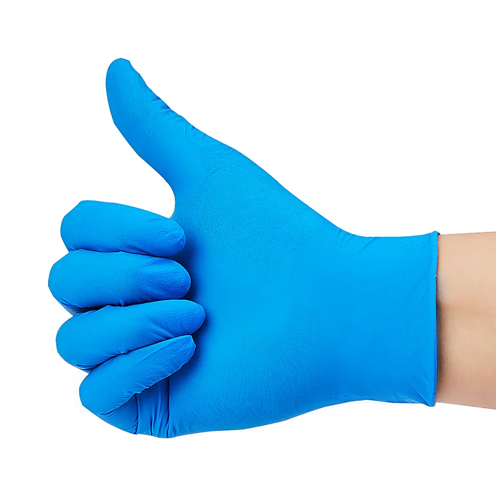 Guantes para el hogar, guantes de azules desechables impermeables, guantes de cocina de látex gruesos resistentes al desgaste para el hogar| Guantes para el