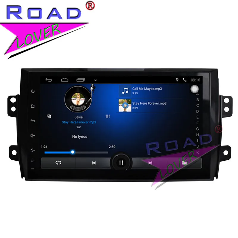Clearance TOPNAVI Android 6.0 2G+32GB 9" Car PC Media Center Player For Suzuki SX4 Stereo GPS Navigation Auto Radio MP4 NO DVD Two Din 3G 4