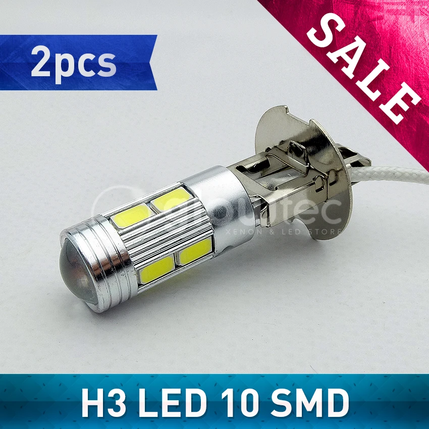 Распродажа 2 шт. H3 10 SMD LED 10SMD яркая Автомобильная противотумансветильник фара