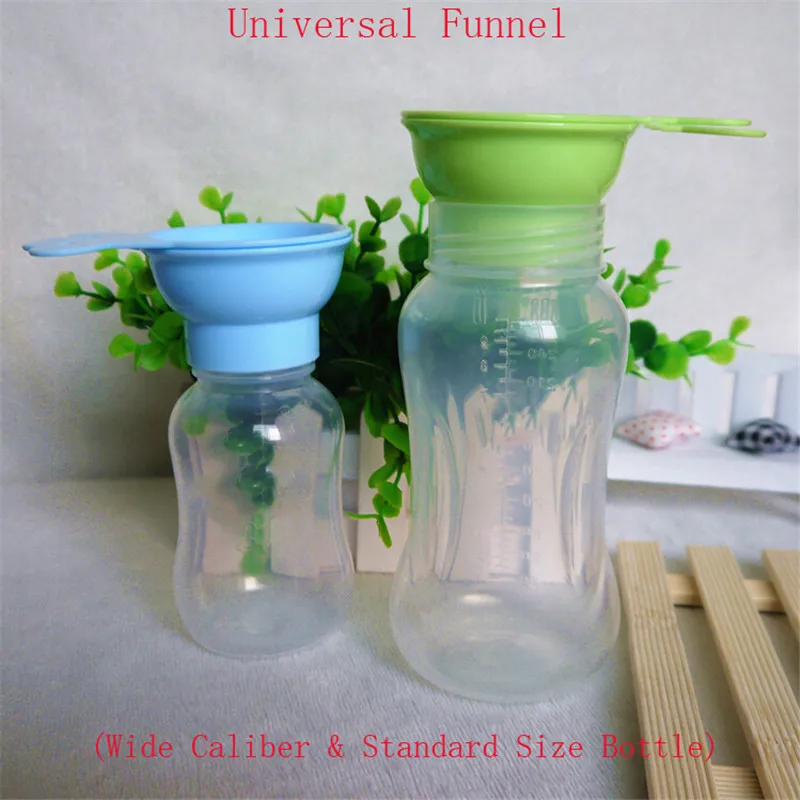 Baby bottles funnel General standard caliber wide caliber bottles juice
