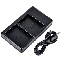 LP E6 LP E6 LP E6NLED Dual USB Charger for Canon EOS 6D 7D 5DS 5DSR