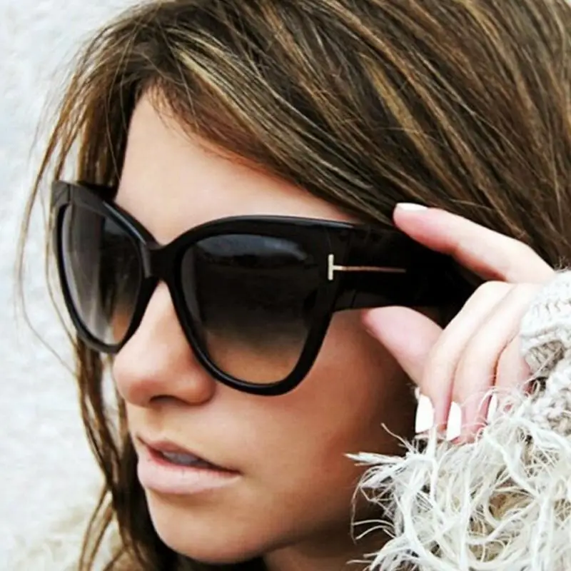New Gradient Points Cat Eye Women Sunglasses Tom High Fashion Sun Glasses Female Cateyes Sunglasses Women Brand Designer Oculos New Gradient Points Cat Eye Women Sunglasses Tom High Fashion Sun Glasses Female Cateyes Sunglasses Women Brand Designer Oculos